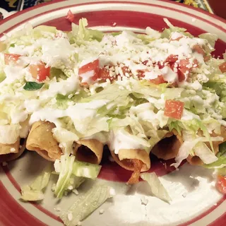Flautas de Pollo