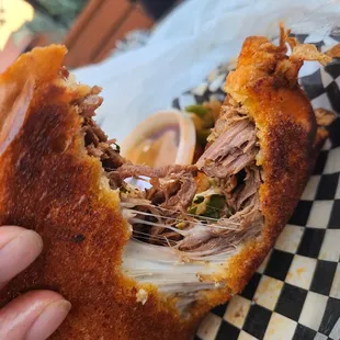 Birria Grilled Cheese ($13.00) - 8/2023