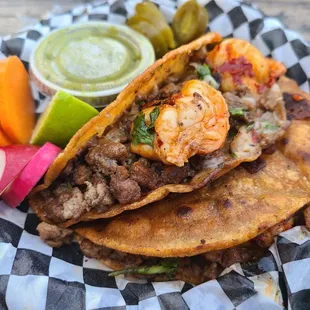 Quesa-surf n' turf ($7.00)/each - 8/2023