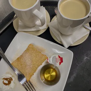 Sopapilla and coffee!!