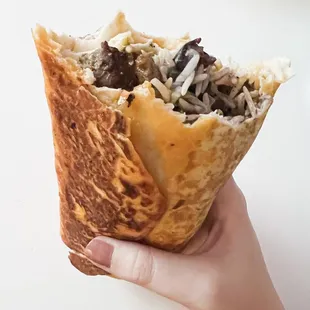Asada burrito