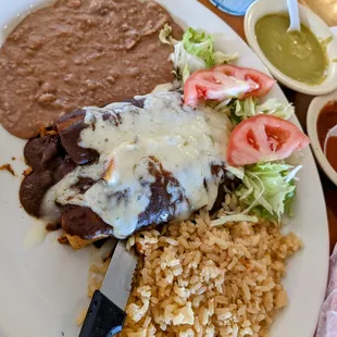 Enchiladas de mole