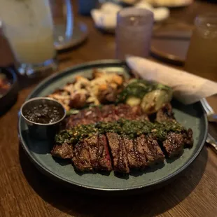 steak, food