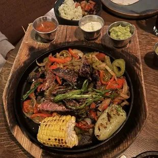 steak, food