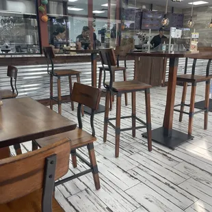 Open kitchen so you can see your food being made