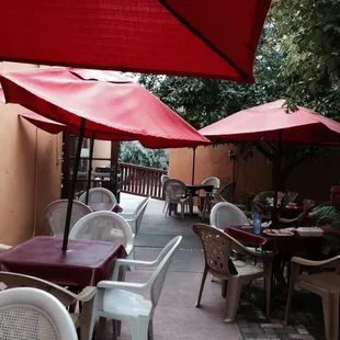 The patio