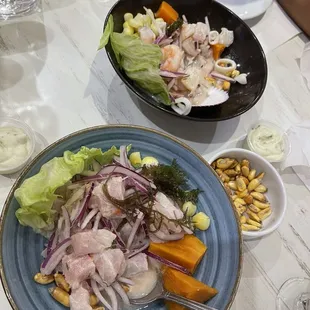 Ceviche Mixto &amp; Ceviche de Pescado