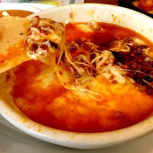 Green Chili Queso Fundido