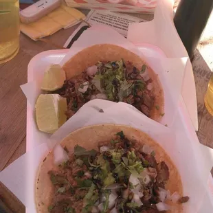 Tasty rideye tacos