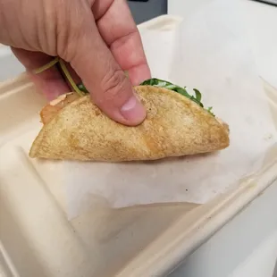 Disappointing &quot;micro shrimp taco&quot; for 6 bucks!