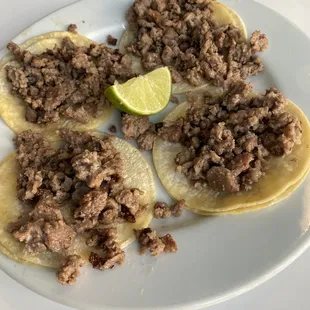 Tacos de asada