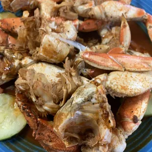 Crab a la diabla....... damn good