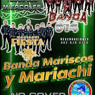 a poster for the fiesta