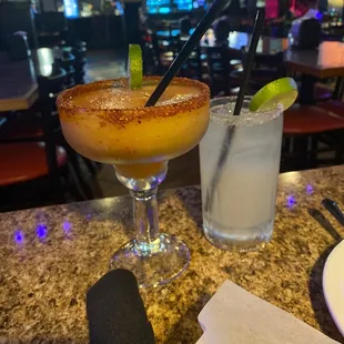 Guayaba margarita and paloma drink
