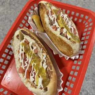 Sonoran hot dog