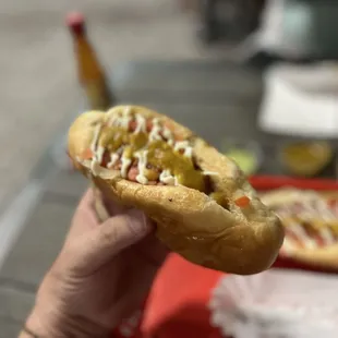 hot dogs, hot dog, sandwich, food