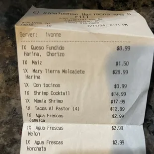 Receipt