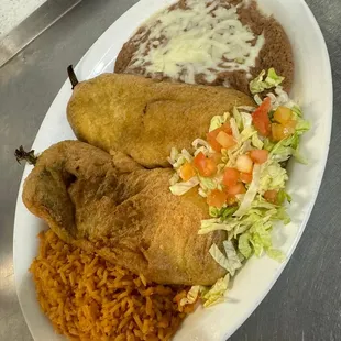 a plate of food