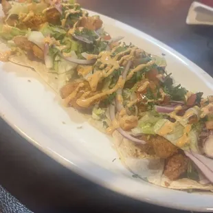 a fish taco