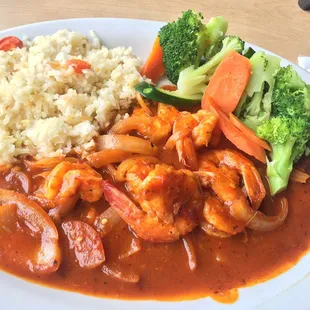 Camarones a la diabla