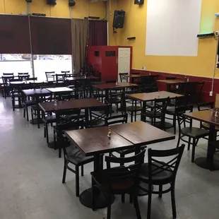 Plenty of seats