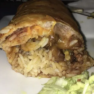 Chimichanga! Inside!