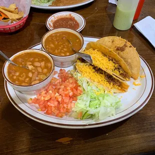 Crispy taco plate!