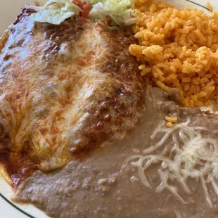Enchiladas Rojas de Queso