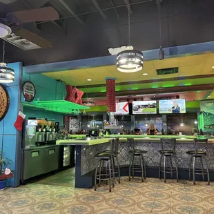 Bar area