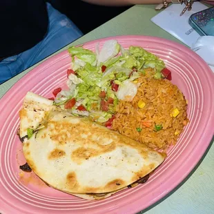 a plate of food