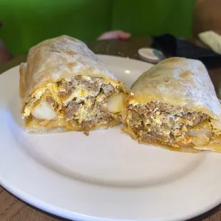 Chorizo burrito