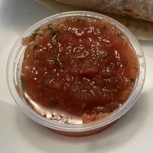 Fresh salsa!