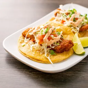 Baja fish tacos