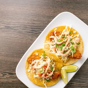 Baja fish tacos
