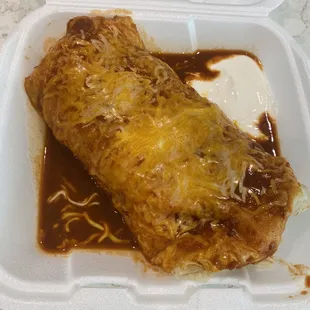 Carne Asada Burrito - Wet