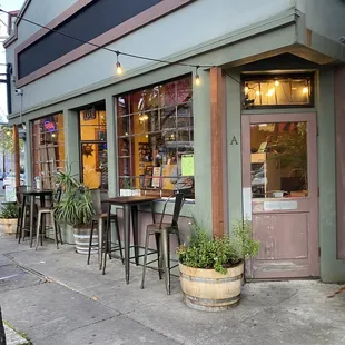 Front of the restaurant