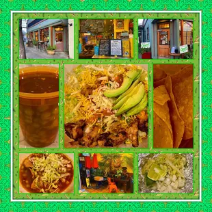 Montage of images from El Sol Mexican Restaurant