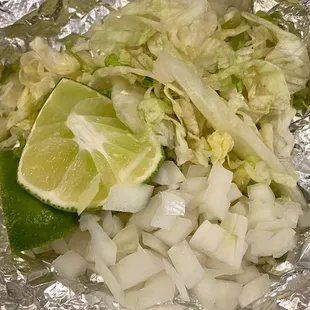 Toppings for the Chicken Pozole