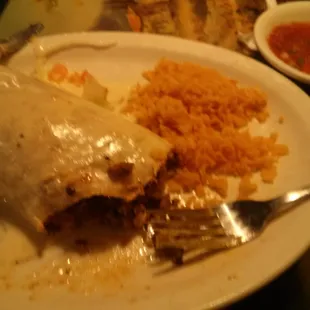 Best burrito ive ever had.