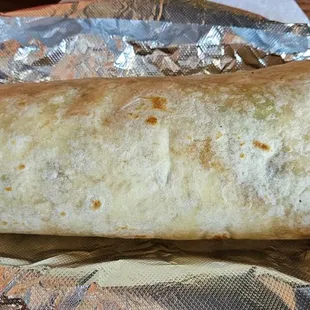 Grilled Chicken Super Burrito
