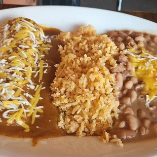 Enchilada Dinner Plate