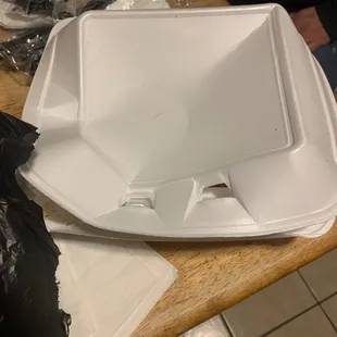 How I received my plate?
