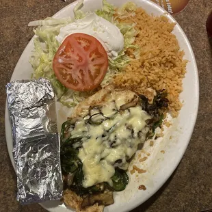 Pollo poblano