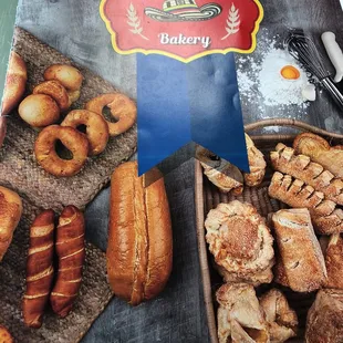 Fresh made baked goods