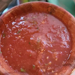The medium salsa