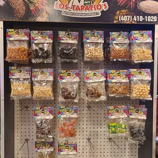 Mexican snacks for sale