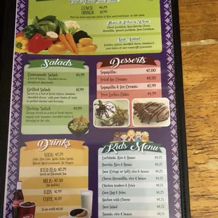 menu, sushi and sashimi