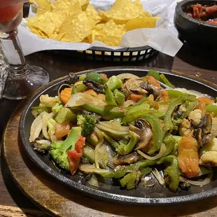 Vegetable Fajitas