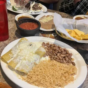 Spinach Enchiladas