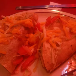 Folded tacos